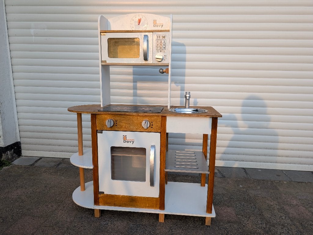 Kinderkeuken, Ophalen, Gebruikt, Hout, Speelkeuken