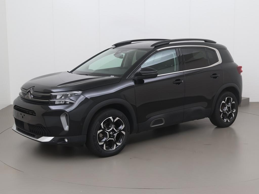 Citroen C5 Aircross puretech shine 130 AT, Automaat, Cruise Control, 149 g/km, Zwart