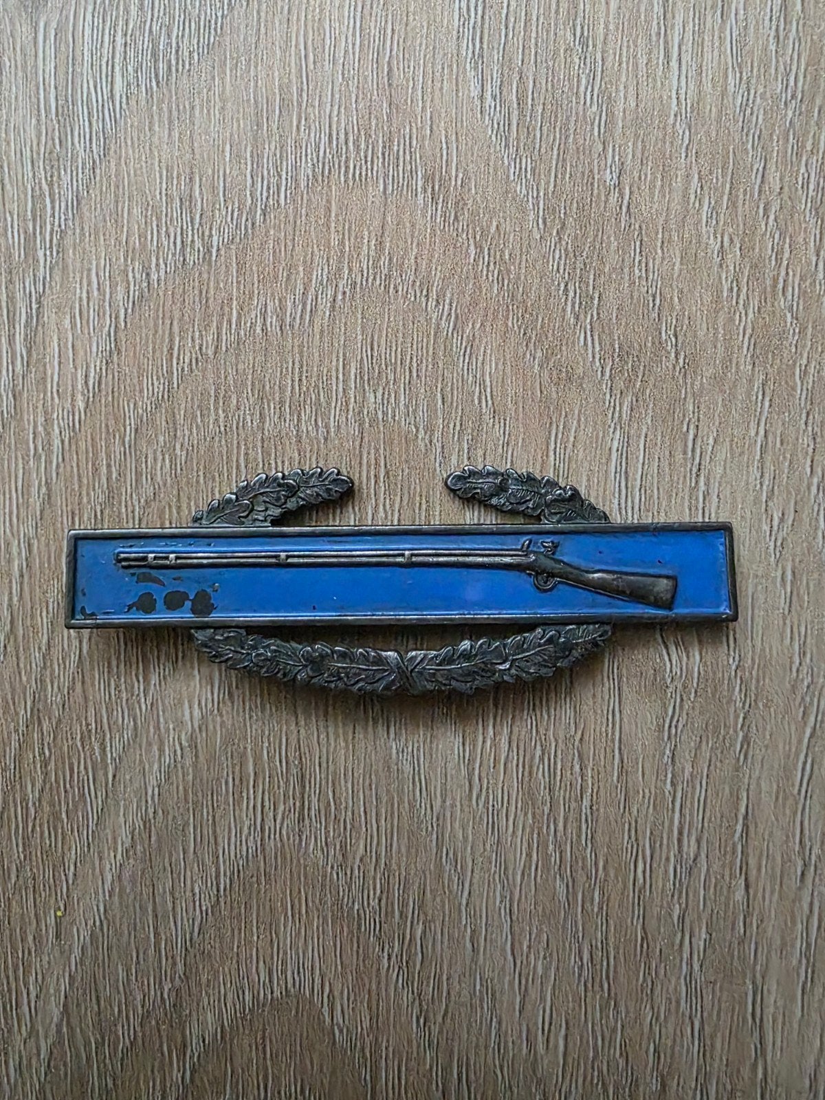US WW2 Combat Infantry Badge Sterling pinback, Verzamelen, Ophalen of Verzenden