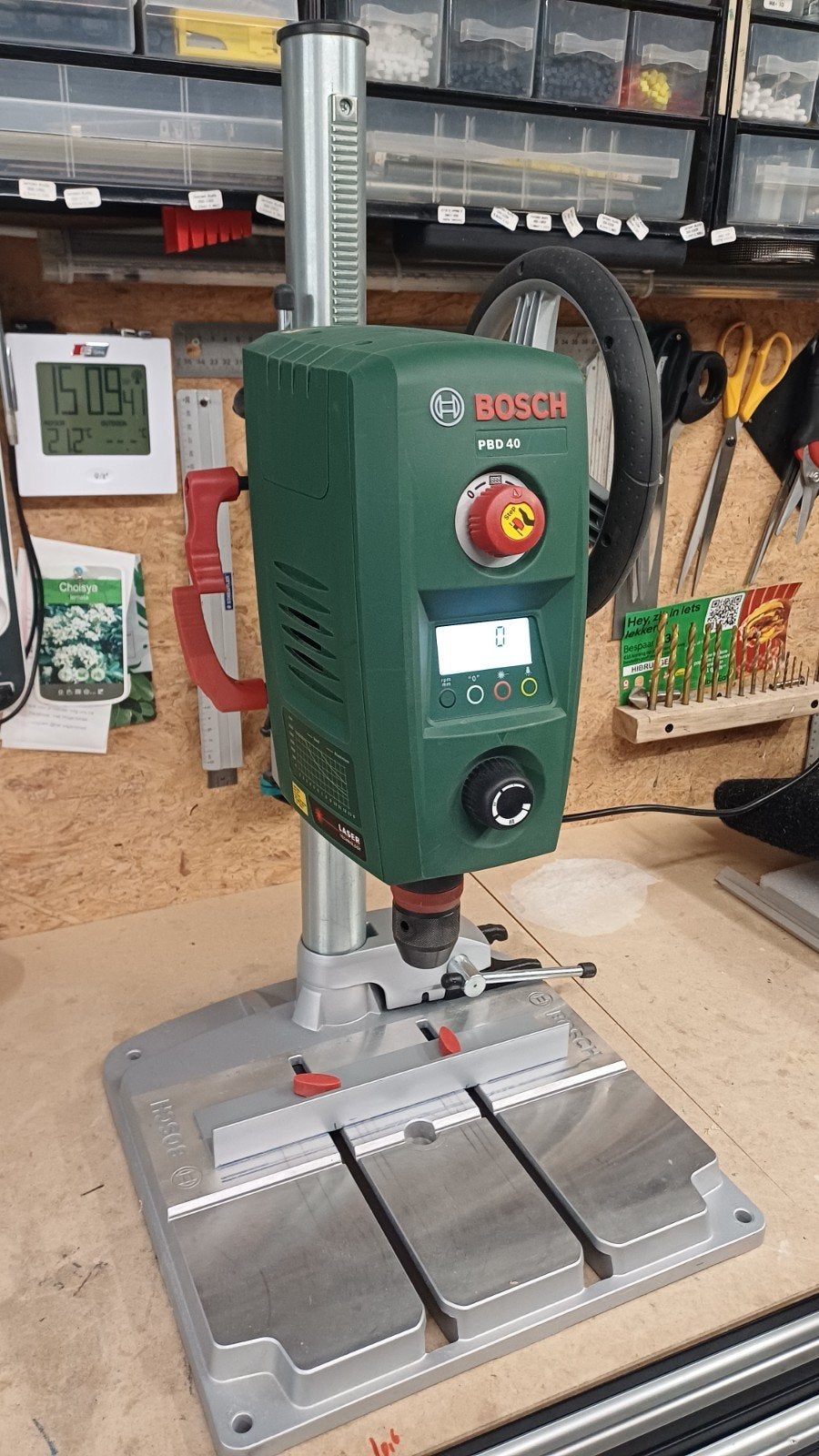 Perceuse à colonne Bosch Pbd40 only pick up, Comme neuf, Enlèvement, Foreuse sur colonne, 600 watts ou plus