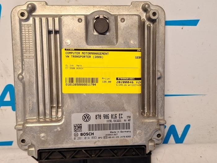 Computer Motormanagement van een Volkswagen Transporter, Gebruikt, -, Volkswagen, -