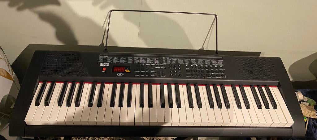 Piano, Musique & Instruments, Enlèvement, Comme neuf, 61 touches, Avec pied