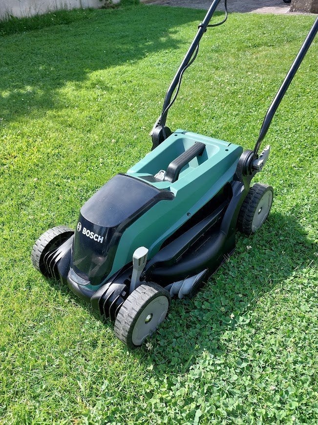 Tondeuse à gazon sans fil Bosch Easy Rotak 36-550, Tondeuses à gazon sur batterie, Tondeuse rotative, Comme neuf, 30 à 39 cm