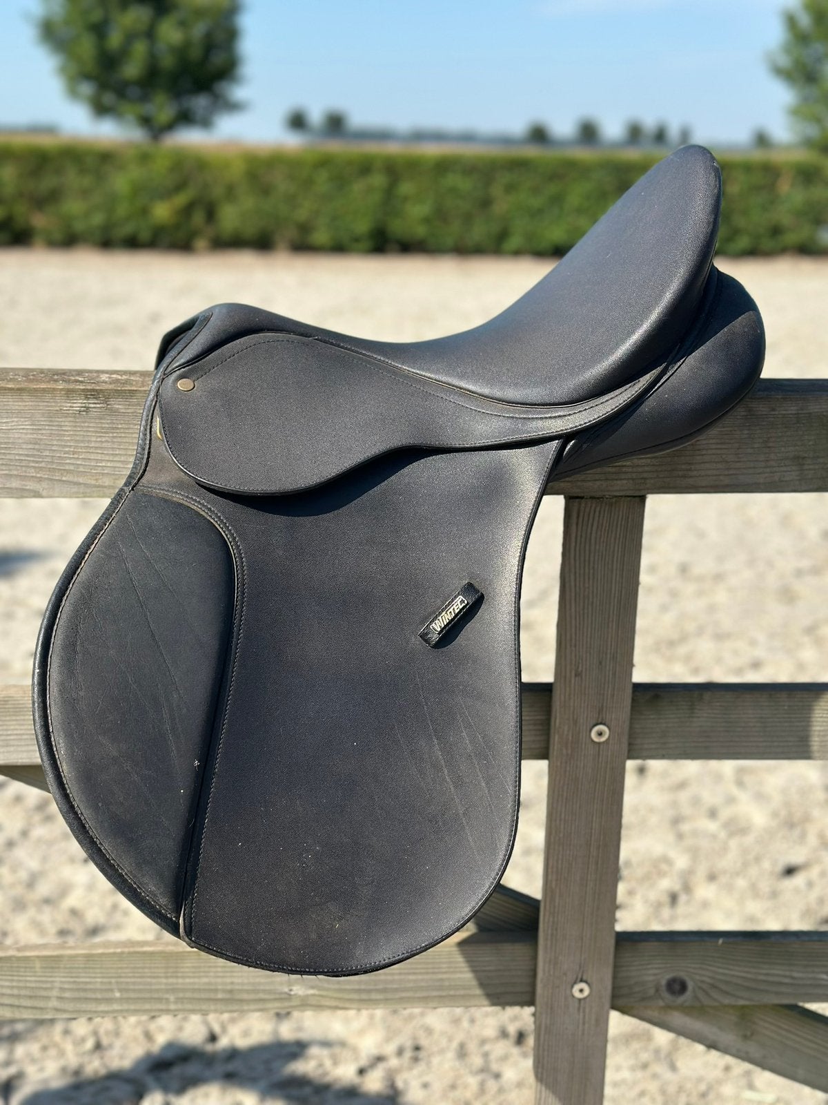 Wintec VZH zadel 17,5 inch, L (17.5 inch), Gebruikt, Wintec, Middel