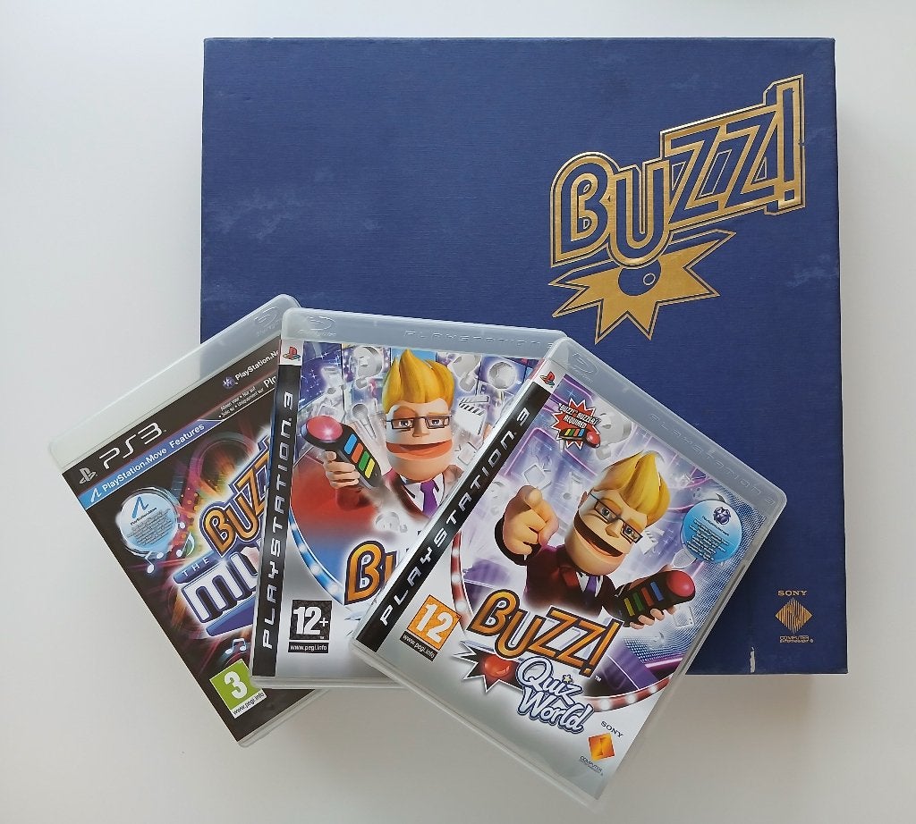 Buzz PS3 volledige set, Games en Spelcomputers, Ophalen of Verzenden