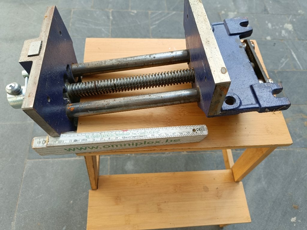 Meubelmakers bankvijs, Doe-het-zelf en Bouw, Werkbanken, Ophalen, Gebruikt, Minder dan 70 cm, Bankschroef