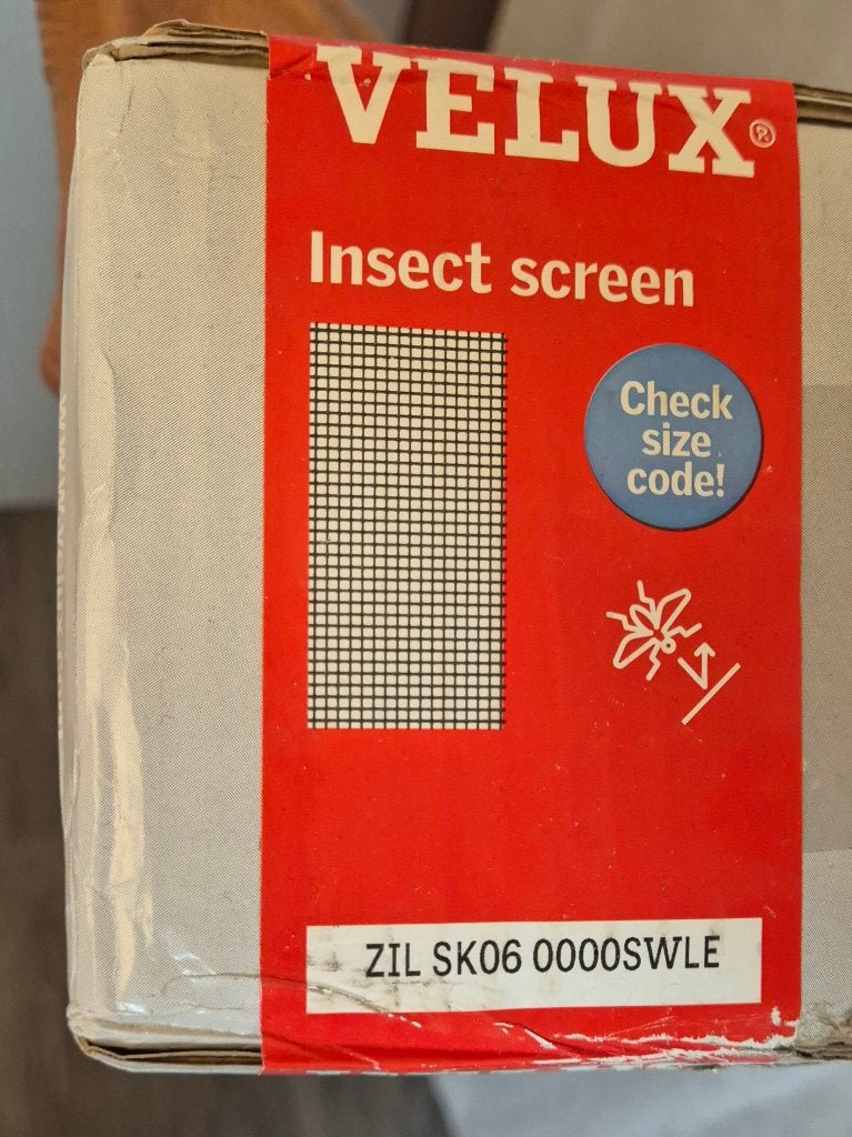 Velux vliegenraam SK06 wit nog nieuw in de verpakking, Ophalen, Nieuw