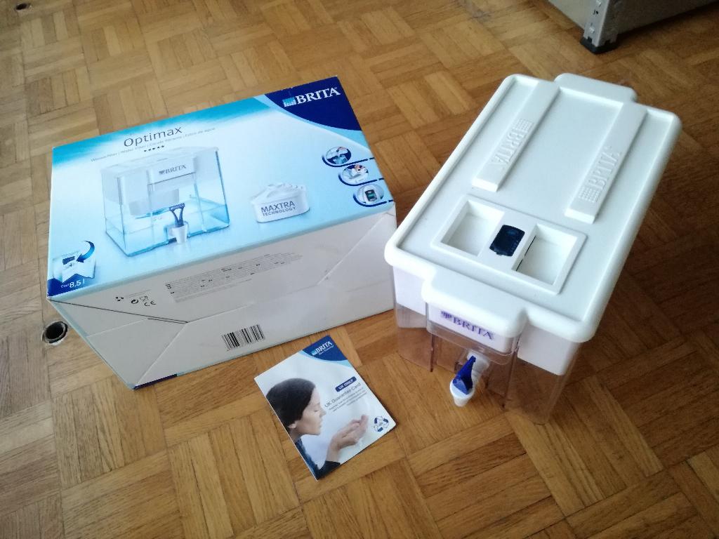 brita optimax waterfilter, Huis en Inrichting, Overige typen, Kunststof, Zo goed als nieuw, Ophalen