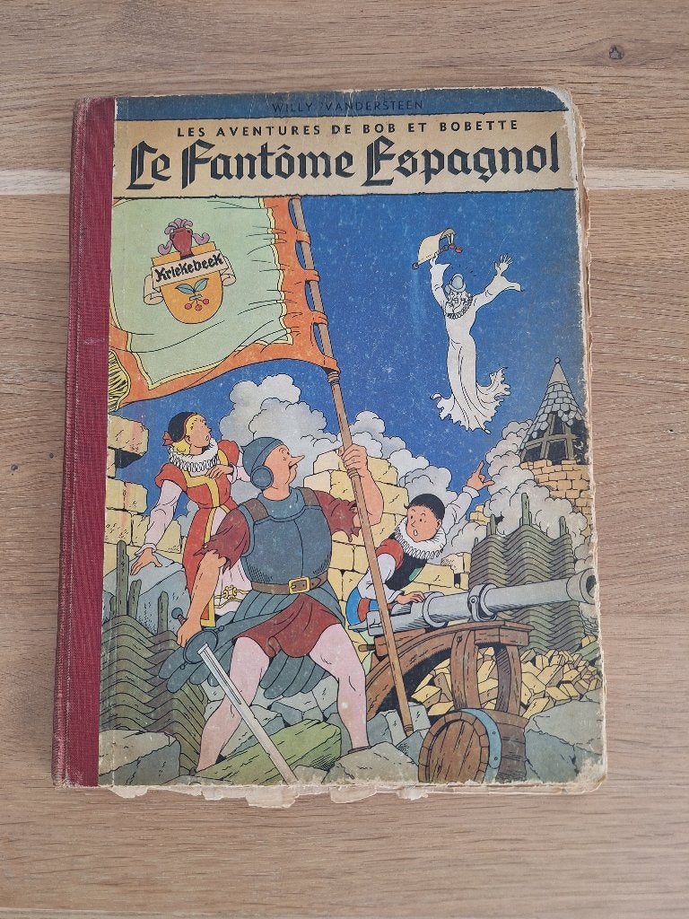 Les aventures de Bob et Bobette le fantôme espagnol, Livres, Willy Vandersteen, Une BD, Enlèvement, Utilisé