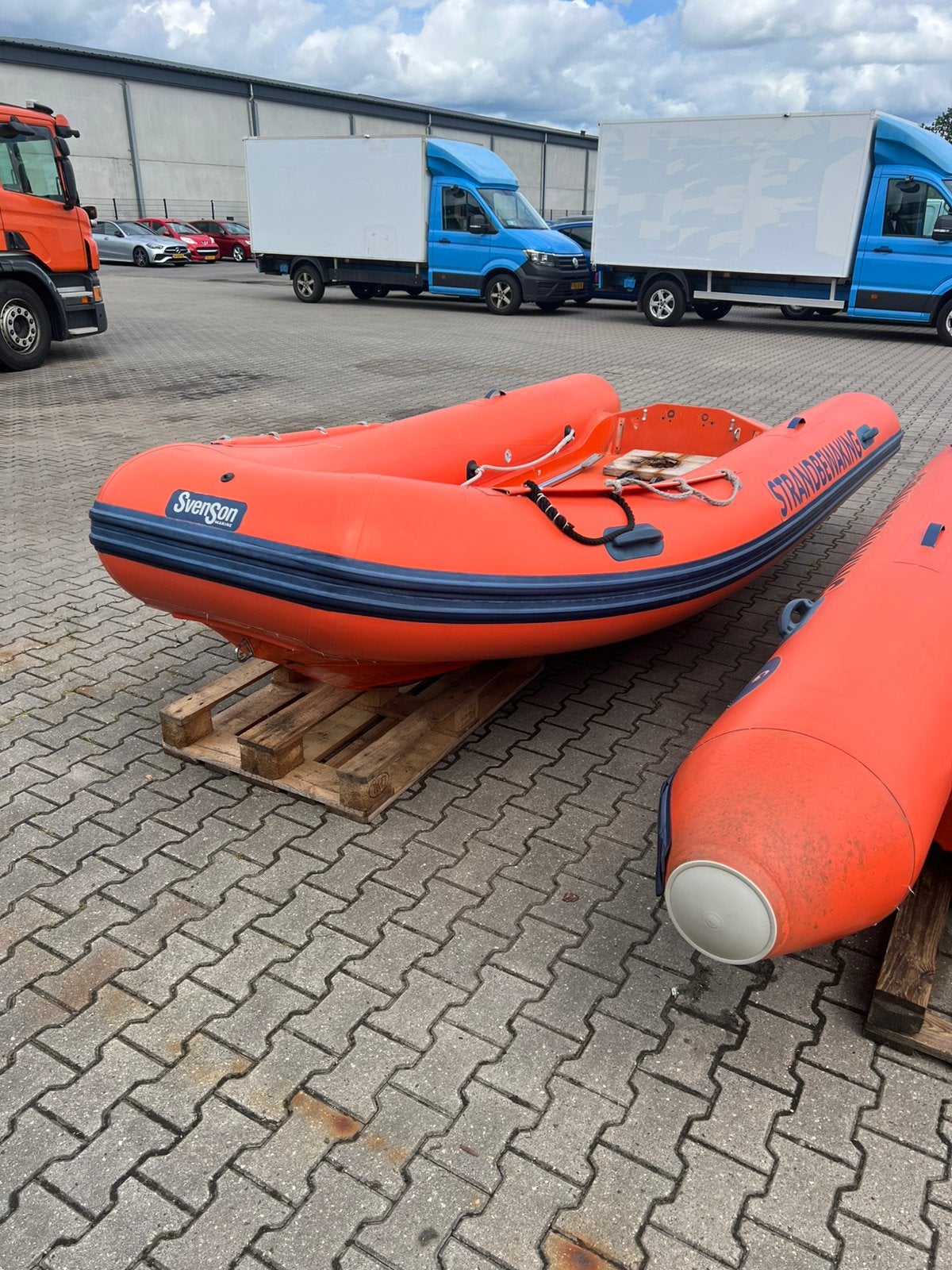 SvenSon marine Speetboot vissersboot ex strandbewaking, Enlèvement ou Envoi, Utilisé