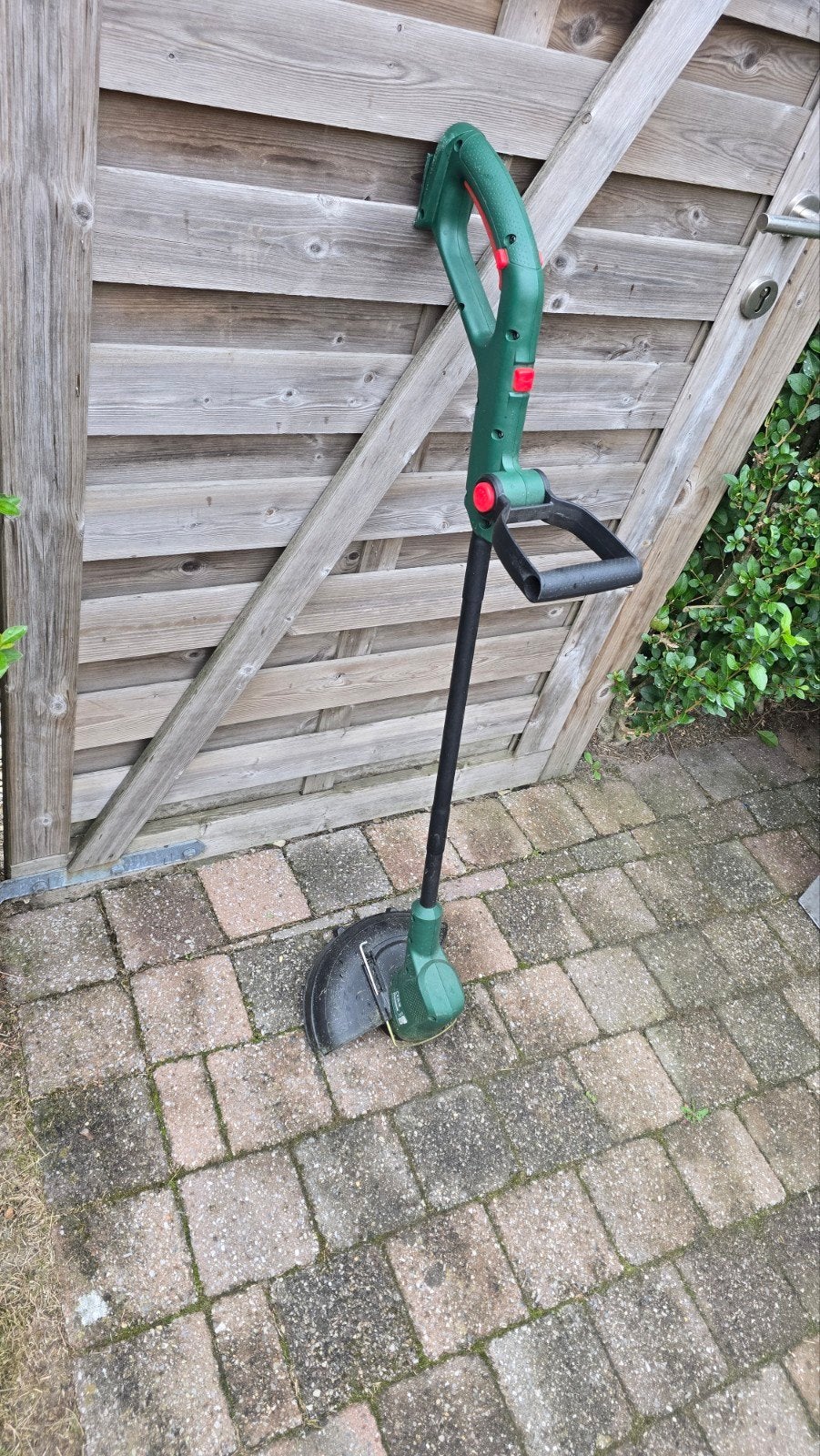 kanten trimmer, Ophalen