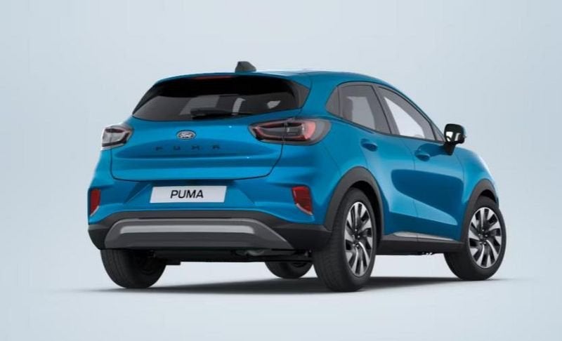 Ford Puma, Auto's, Voorwielaandrijving, Stof, Puma, Zwart
