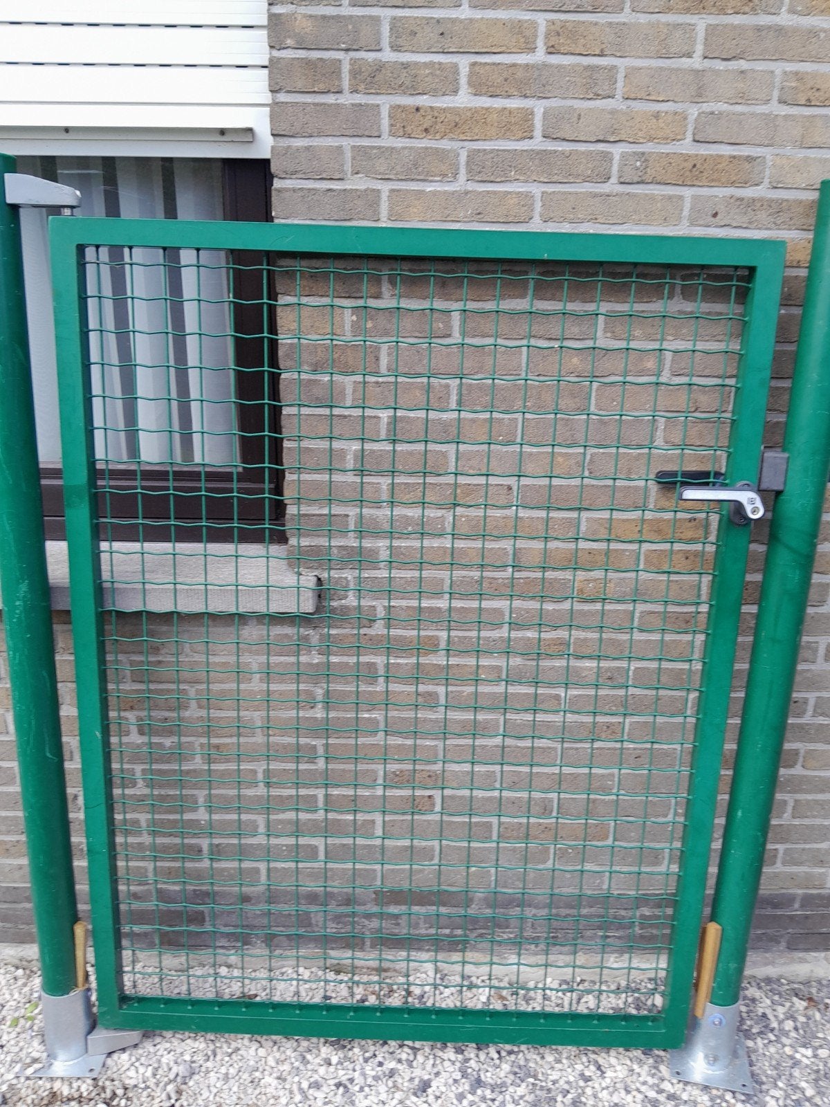 tuinpoort betafence, Ophalen