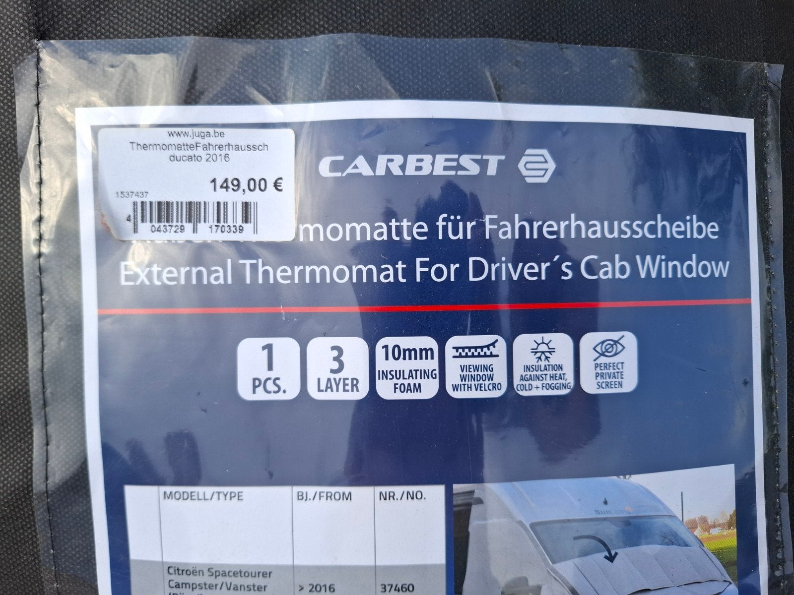externe thermomat voor Mobilhome, Auto diversen, Ophalen, Nieuw