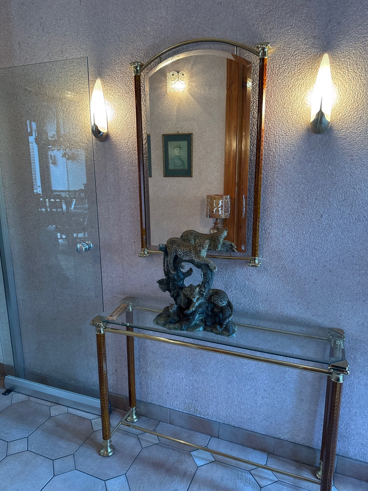 Ensemble table et miroir, Enlèvement, Comme neuf