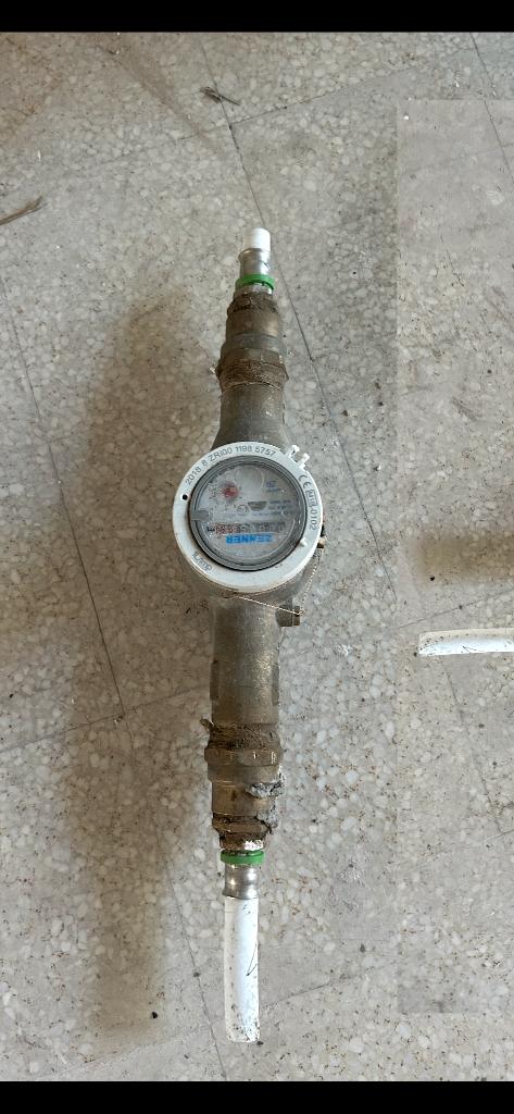 Watermeter, Doe-het-zelf en Bouw, Ophalen, Zo goed als nieuw