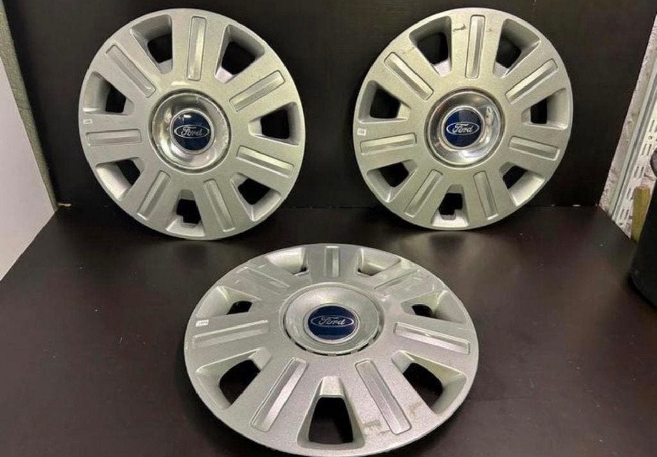 3 originele Ford focus mondeo galaxy 16" wieldoppen, Ophalen of Verzenden, Gebruikt