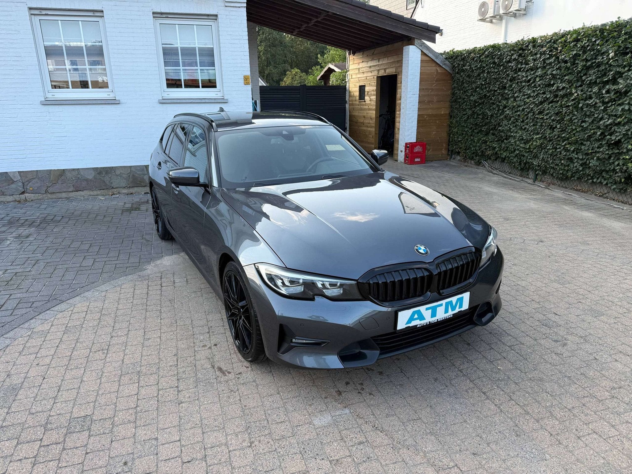 BMW 3 Serie 318 Touring 318 dA MHEV M Sport/Leder/pdc V&A/Bl, Autos, 100 kW, Argent ou Gris, Achat, Euro 6
