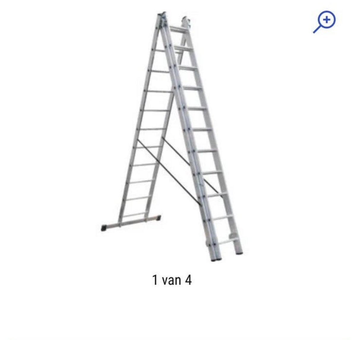 Ladder Escalo 2, 3x11. In topstaat!, Enlèvement, Comme neuf, Échelle