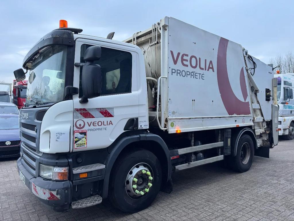 Scania P230 *REFUSE TRUCK-BENNE ORDURE-FRENCH TRUCK*, Auto's, Vrachtwagens, Bedrijf, Te koop, Scania, Diesel, Euro 4, Automaat