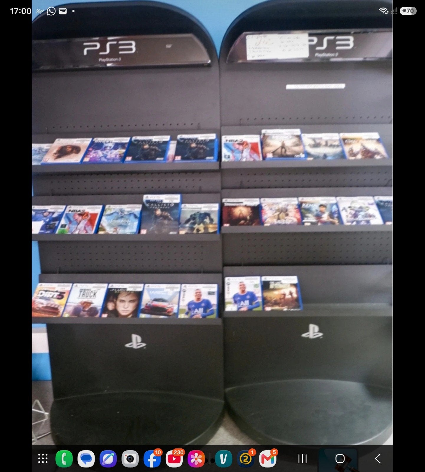 Ps3  2 etageres de borne playstation 3 kiosk tres rares, Enlèvement