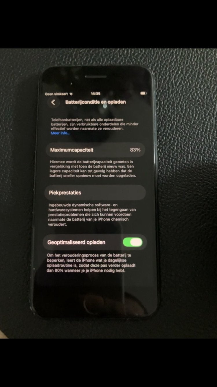 Iphone se 3de generatie, Telecommunicatie, Ophalen, 83 %, Gebruikt, Zwart