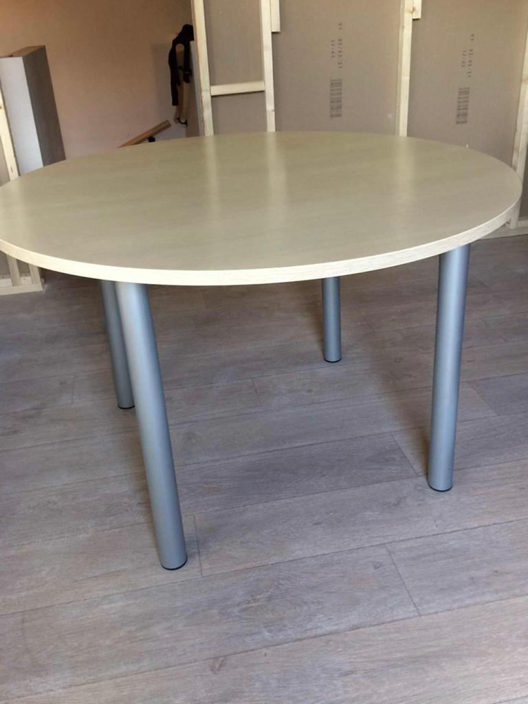Ronde tafel, Ophalen, Gebruikt, 50 tot 100 cm, 100 tot 150 cm