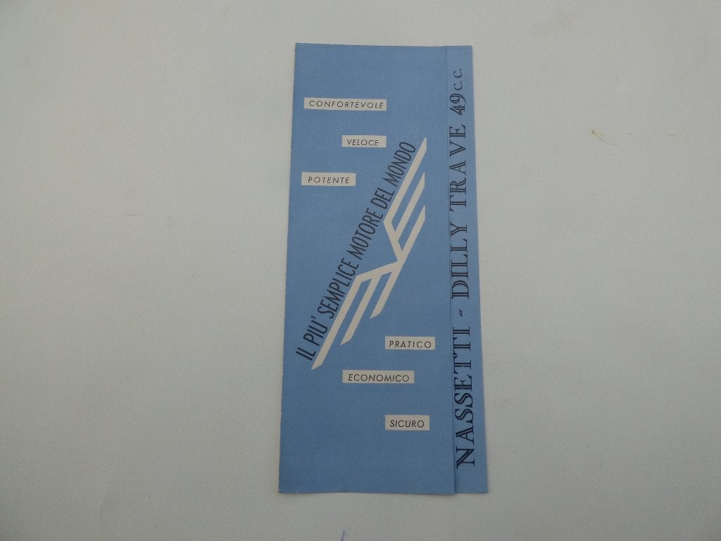 NASSETTI DILLY TRAVE 49cc FLYER, Fietsen en Brommers, Ophalen of Verzenden, Zo goed als nieuw