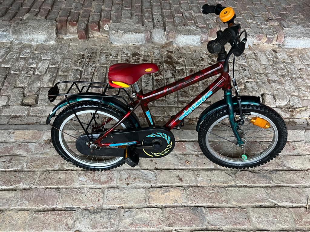 Kinderfiets, Ophalen, Zo goed als nieuw