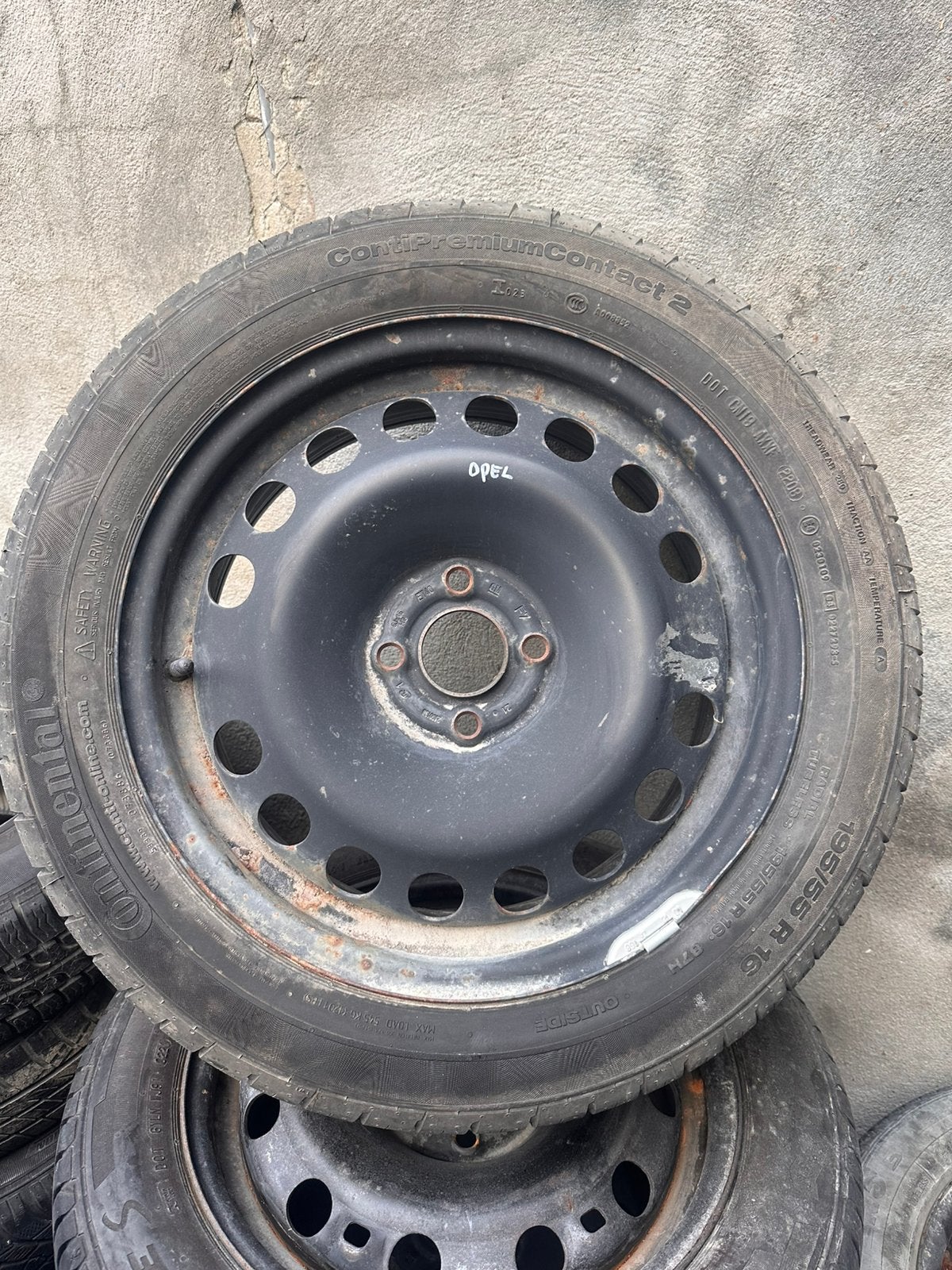 Opel Astra 16" reservewiel - stellantis, Ophalen of Verzenden, Band(en)