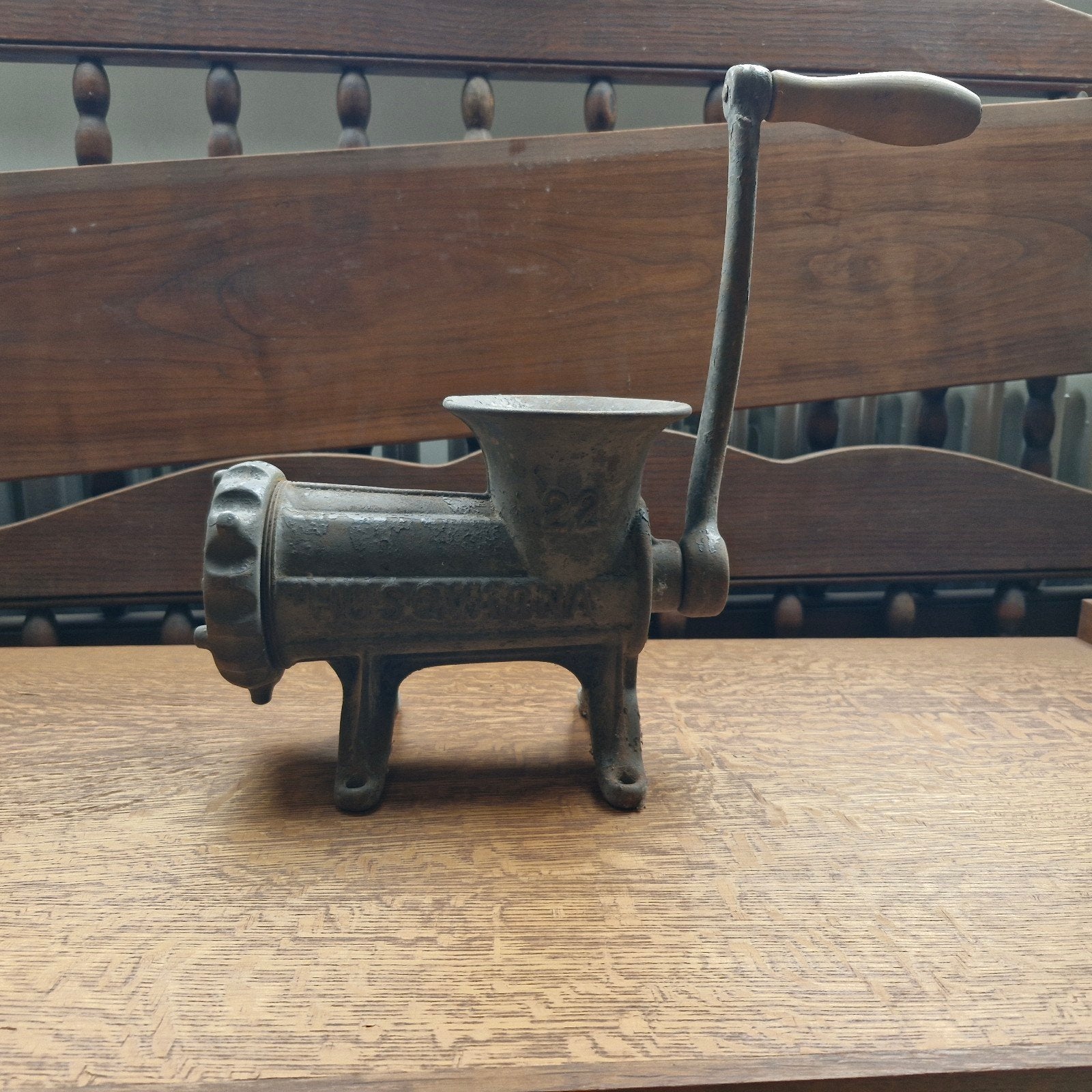 vleesmolen antiek, Antiek en Kunst, Ophalen of Verzenden