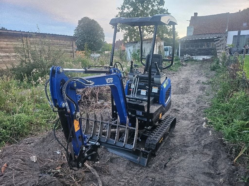 Mini graafmachine 1.2 ton, Enlèvement, Excavatrice