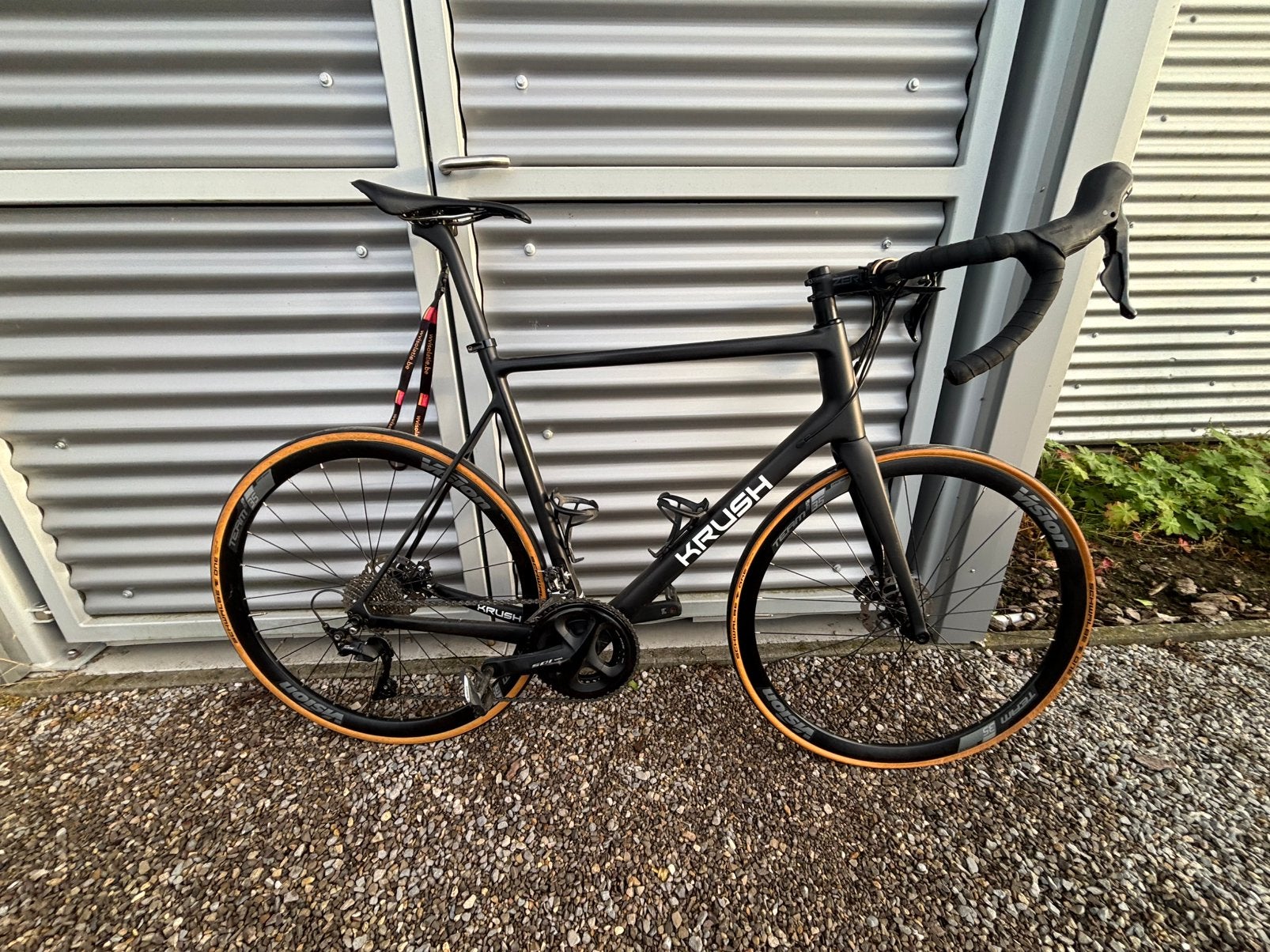 Krush classic disc full carbon maat 60, Fietsen en Brommers, Carbon, Heren, Zo goed als nieuw, 57 tot 61 cm