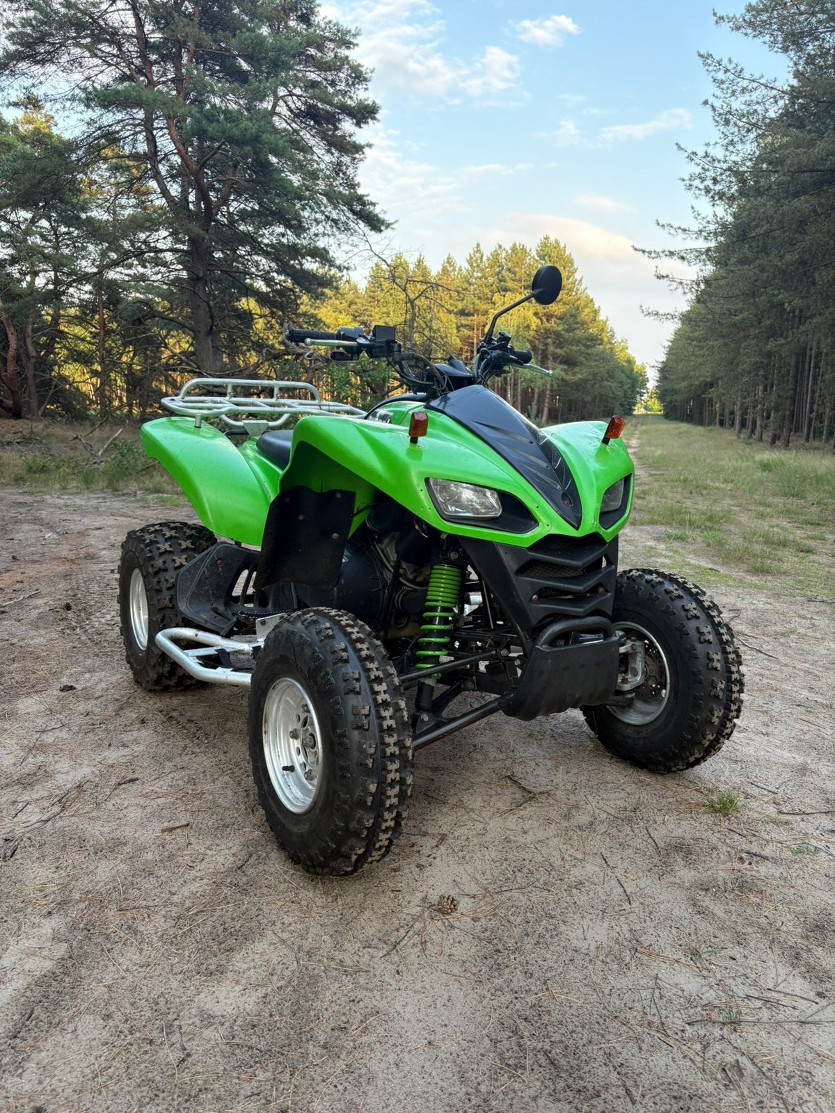 Quad Atv Kawasaki KFX 700 Gekeurd, Motoren, Quads en Trikes, 2 cilinders, 689 cc, 12 t/m 35 kW