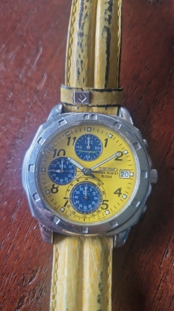 Seiko SND409 Chronograaf, Ophalen, Seiko