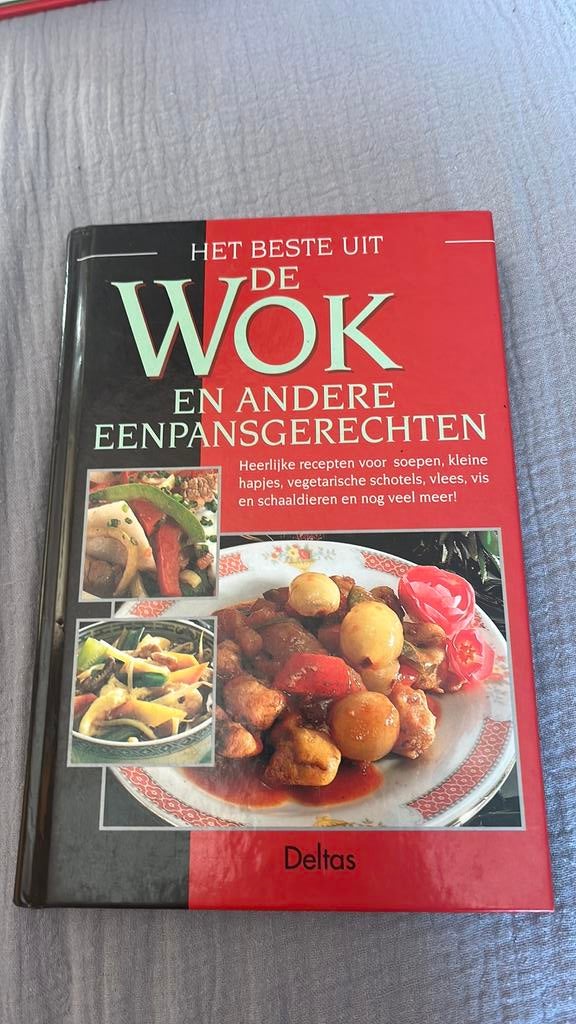 Kookboek De wok en andere eenpansgerechten, Ophalen of Verzenden, Zo goed als nieuw