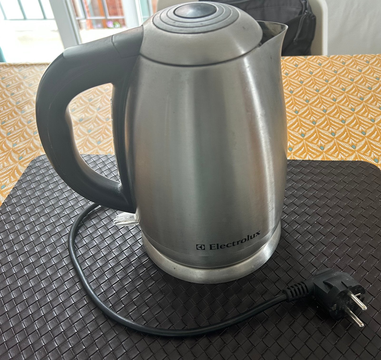 Bouilloire électrique Electrolux en inox, Electroménager, Enlèvement, Utilisé