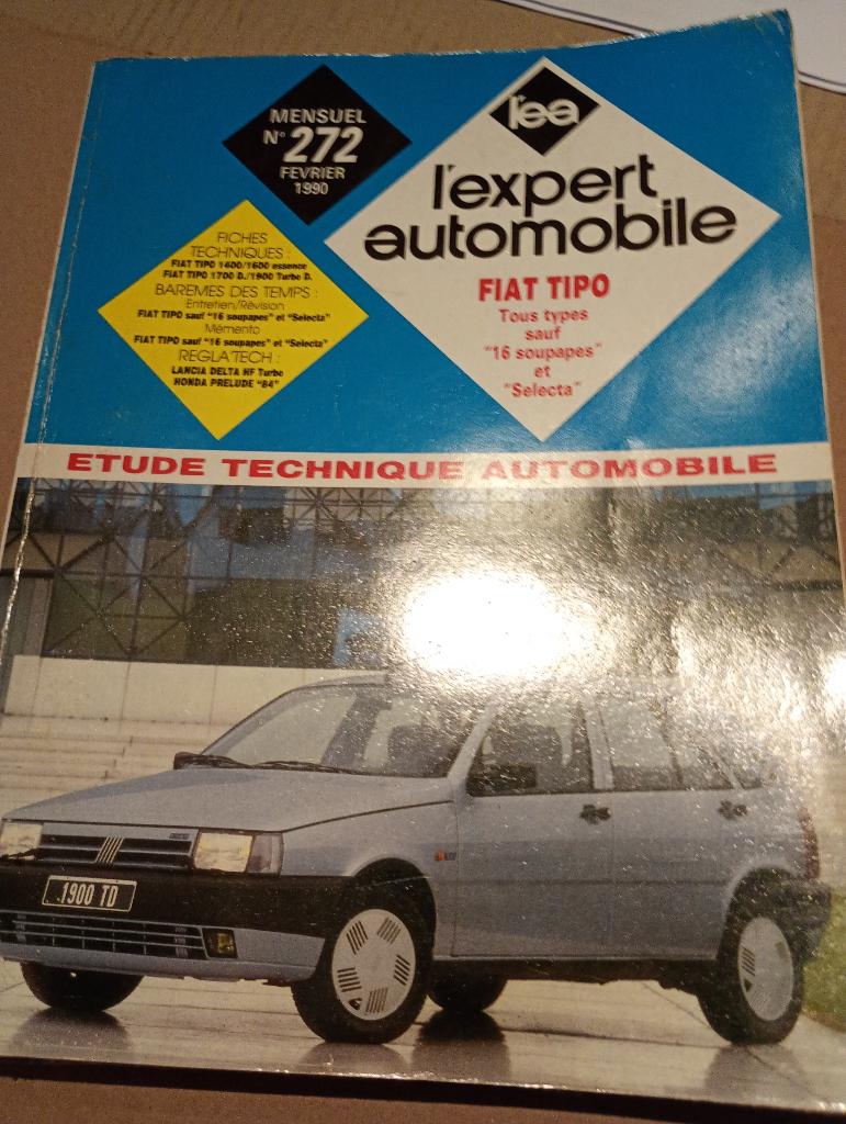 revue technique fiat tipo essence/diesel de 1988-1989, Enlèvement ou Envoi
