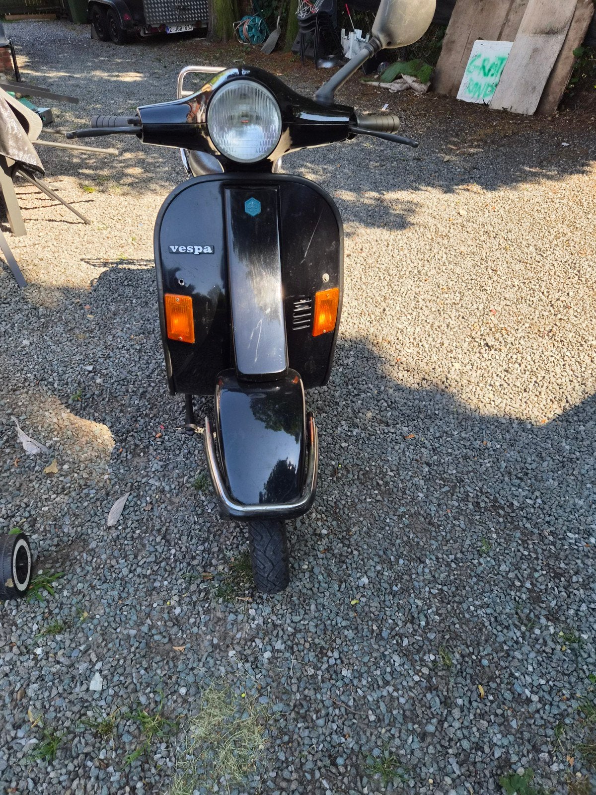 bommer 50 cc, Ophalen, Gebruikt
