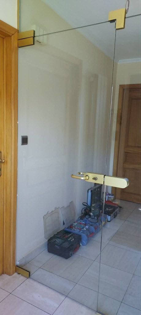 Porte vitrée double à retirer rapidement, Bricolage & Construction, Vitres, Châssis & Fenêtres, Enlèvement