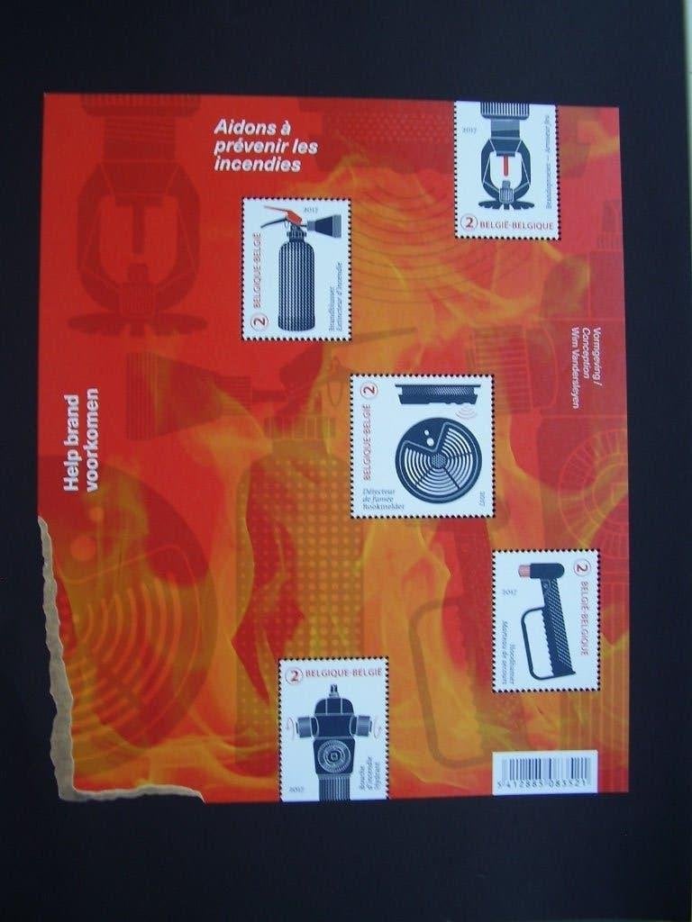 Blok 248 postfris - Brandpreventie, Enlèvement ou Envoi, Neuf