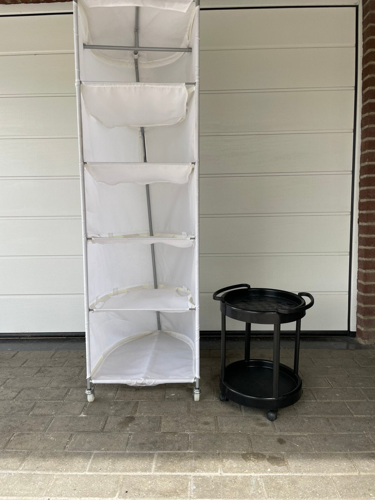 Kast, stoffen opbergkast, Huis en Inrichting, Ophalen, Gebruikt