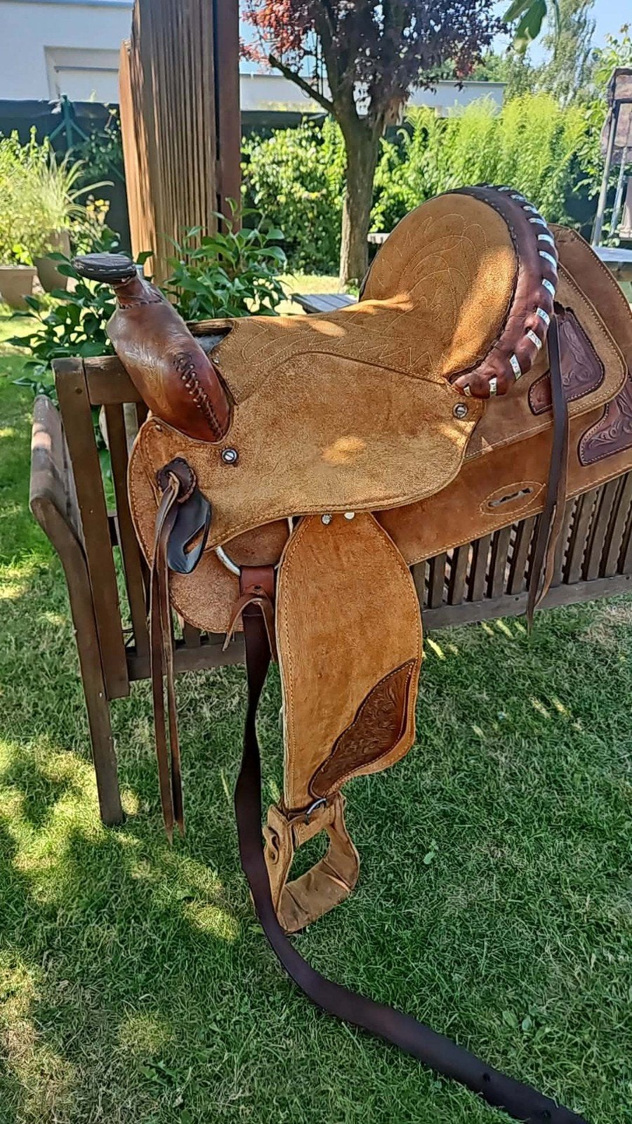 Westernzadel 14C hecho in Mexico, Ophalen