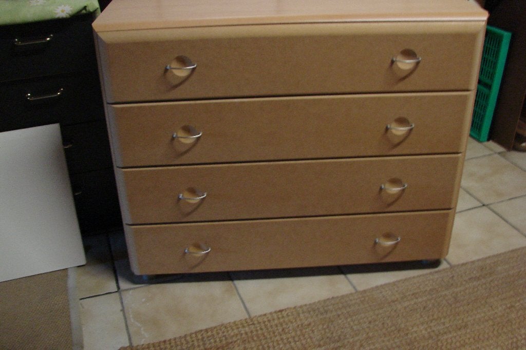 ladenkast MDF, Huis en Inrichting, Kasten | Ladekasten, Ophalen, Zo goed als nieuw, 3 of 4 laden, Mdf hout