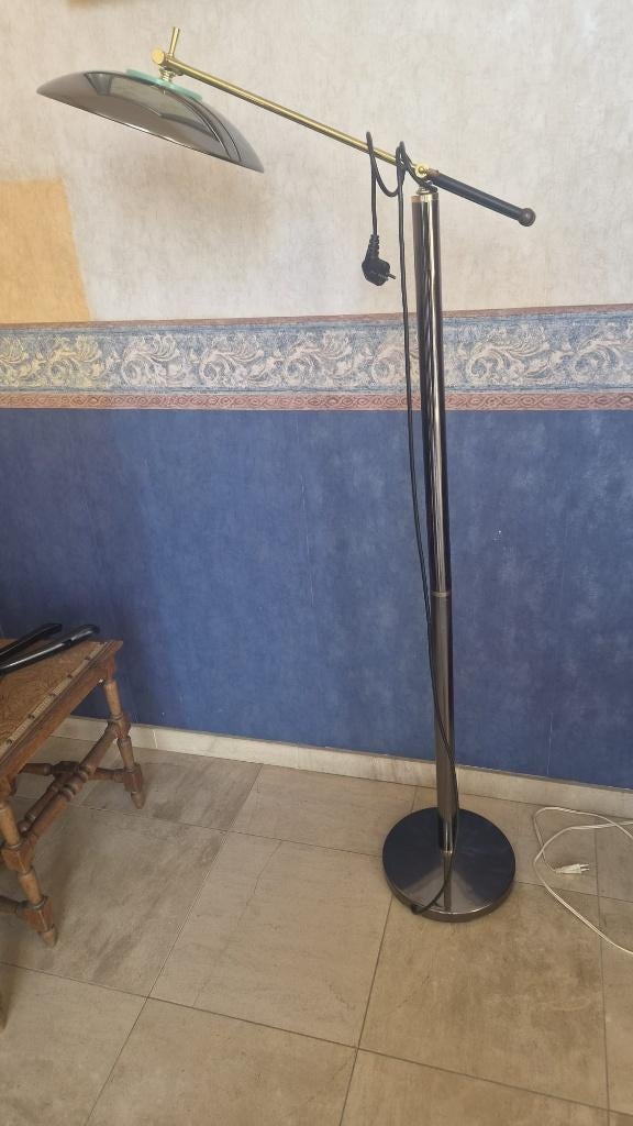 Lampe sur pied, Enlèvement, Comme neuf, Métal, 150 à 200 cm