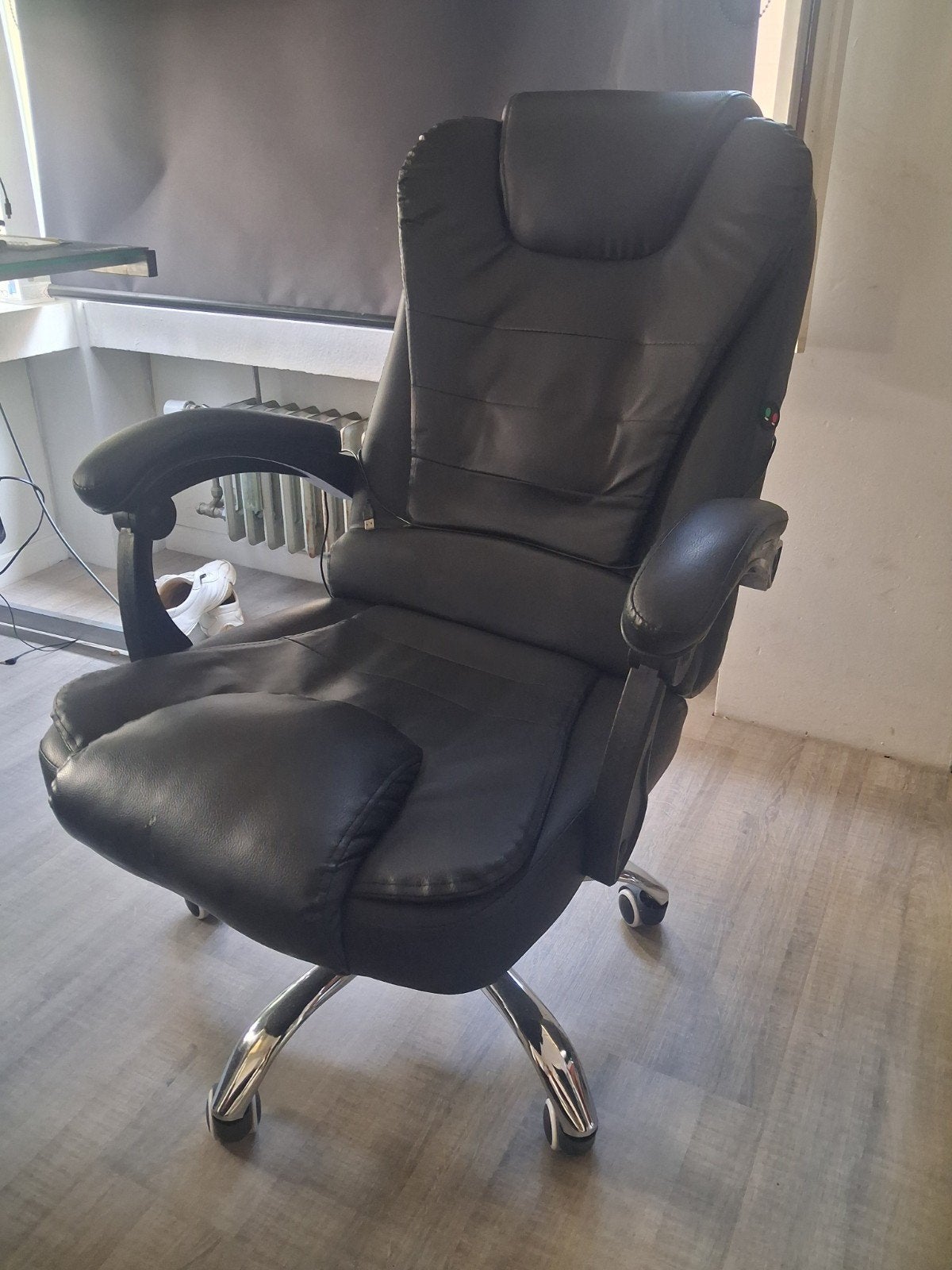 Fauteuil de bureau massant, Maison & Meubles, Fauteuils, Enlèvement, Cuir