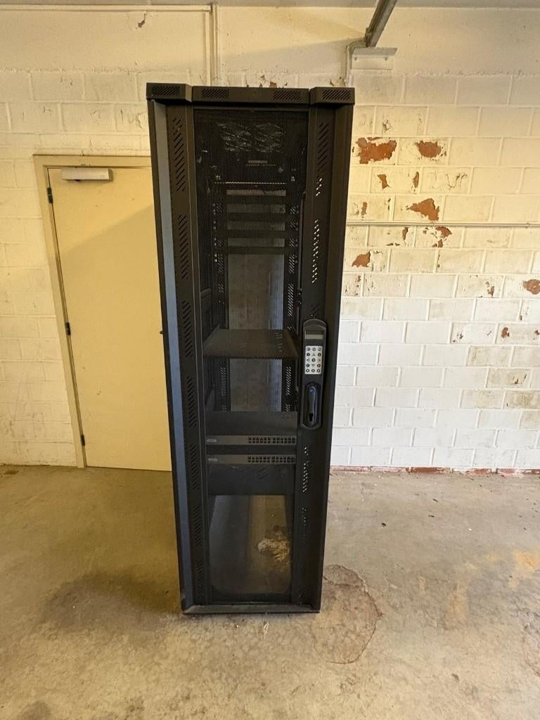 Dubbele Serverkast 109x60x198cm (dxbxh), Enlèvement, Utilisé