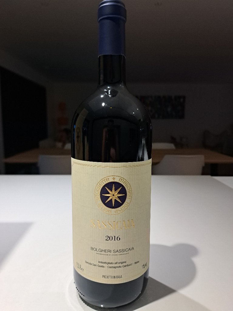 Sassicaia Magnum 2016, Collections, Neuf, Enlèvement ou Envoi, Pleine, Vin rouge