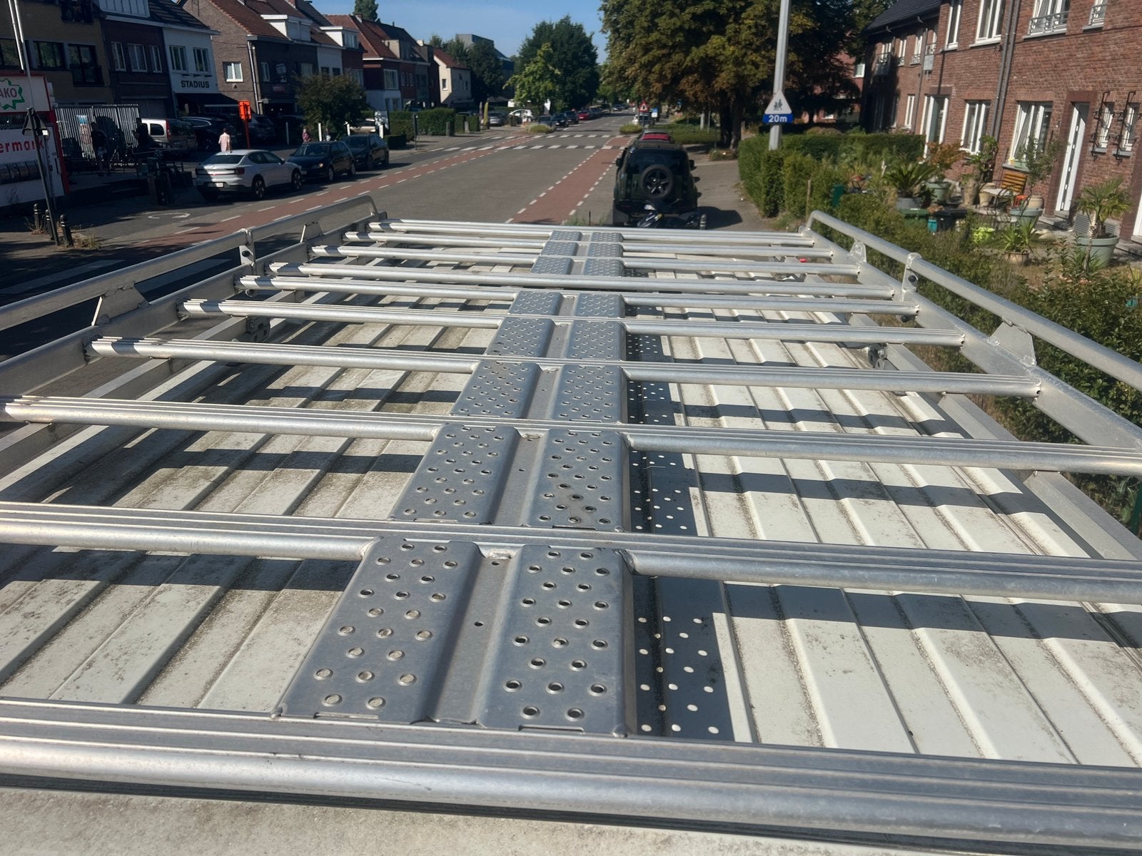 dakladder/ladderek voor bestelwagen, Auto diversen, Dakdragers, Ophalen, Zo goed als nieuw