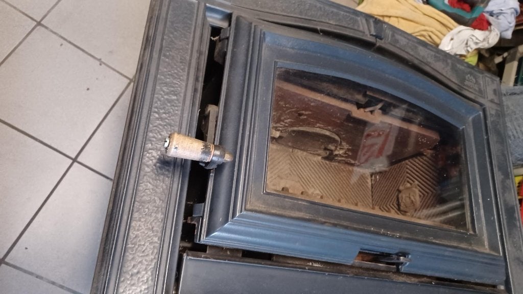 Inbouwhaard Jotul met ventilatie.Hout,kolen,allesbrander, Ophalen, Gebruikt